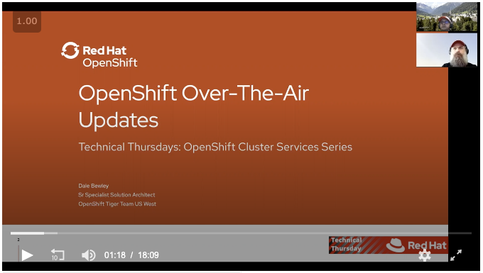 OpenShift Over The Air Updates BrightTALK